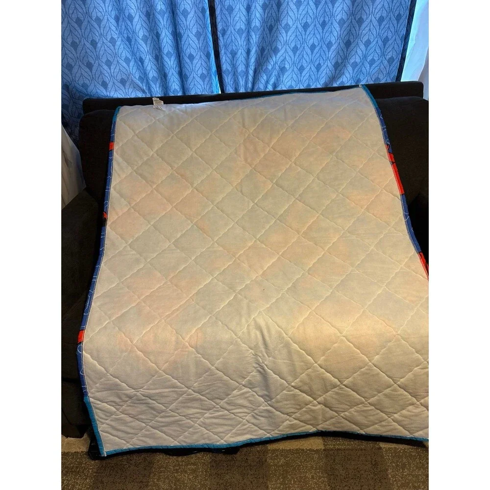 Dan River vtg USA made Clifford big red dog toddler quilt comforter blanket Y2K